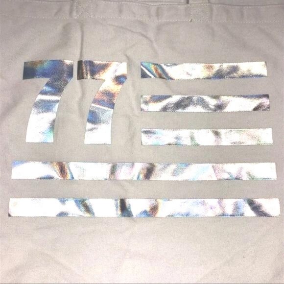 American Eagle Outfitters Ivory Canvas Tote Bag - Picture 7 of 12